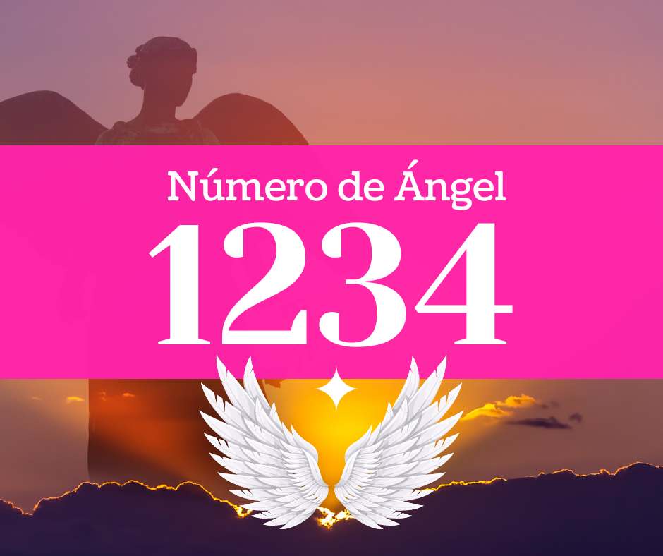 Números angelicales 1234 Significado:  